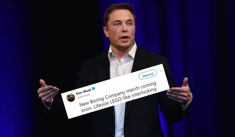 Elon Musk chce sprzedawać "klocki Lego". Będą zrobione z kamienia