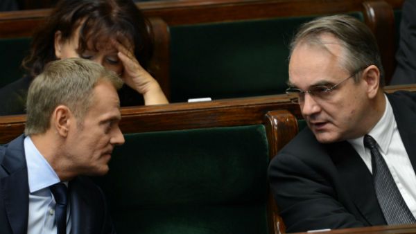Donald Tusk i Waldemar Pawlak