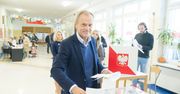 Są sondażowe wyniki wyborów. I już komentarz Donalda Tuska