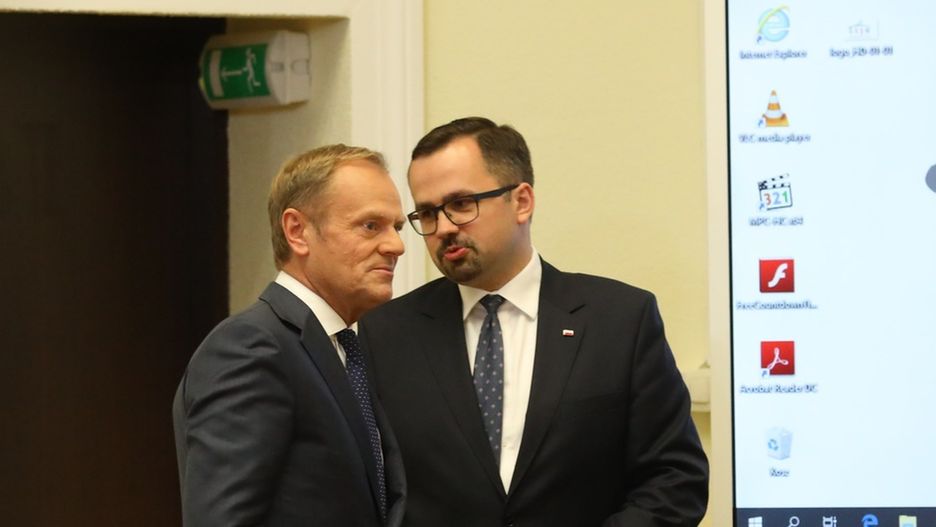 Marcin Horała ścierał się w poniedziałek z Donaldem Tuskiem na posiedzeniu sejmowej komisji ds. VAT