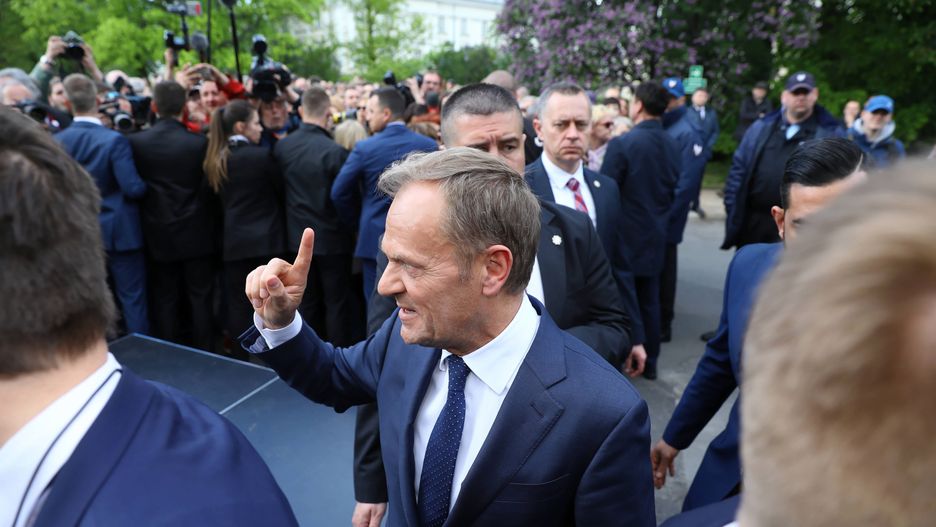Donald Tusk na UW