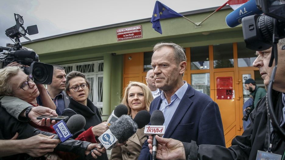 Wyniki wyborów do Europarlamentu 2019. Donald Tusk wciąż nie komentuje.