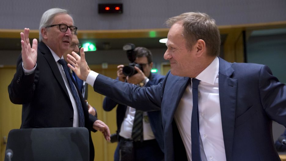 Donald Tusk i Jean Claude-Juncker