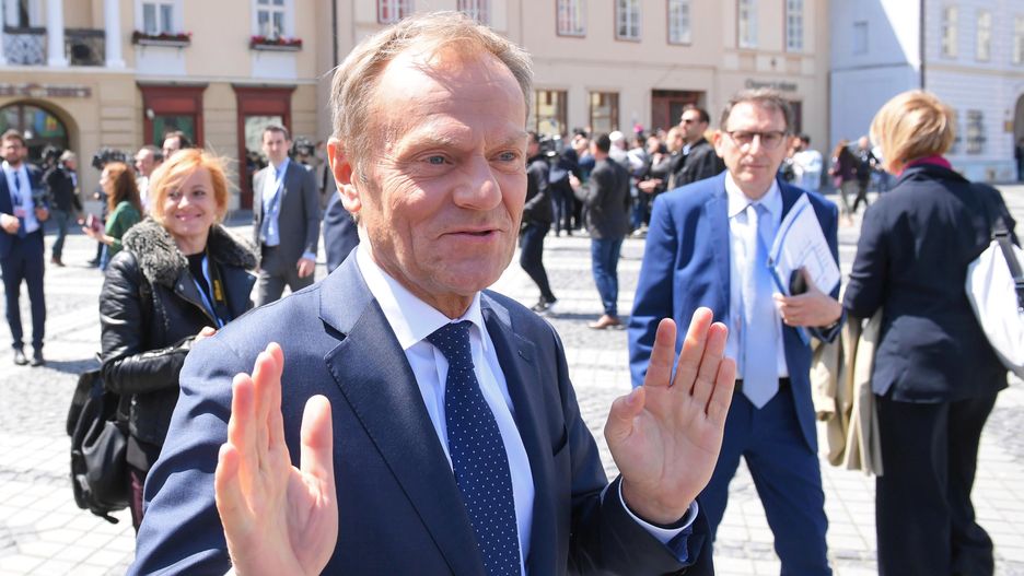 Donald Tusk, szef Rady Europejskiej