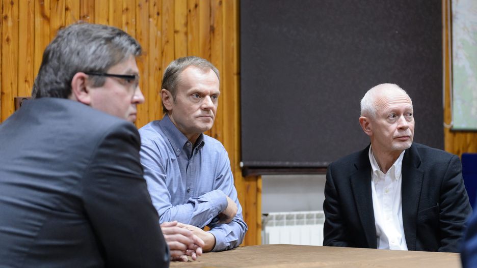 Donald Tusk i Michał Boni