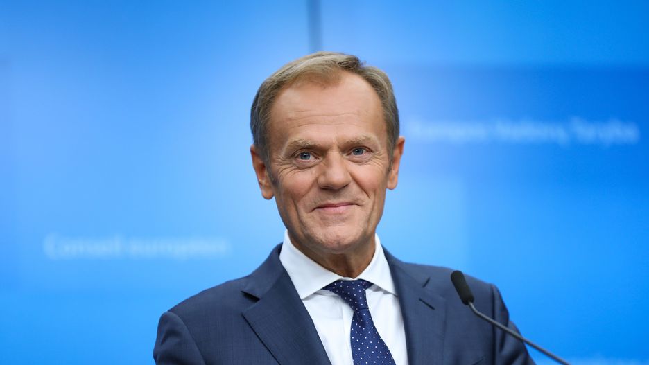 Donald Tusk rozmawiał z dziennikarzami po spotkaniu z Małgorzatą Kidawą-Błońską