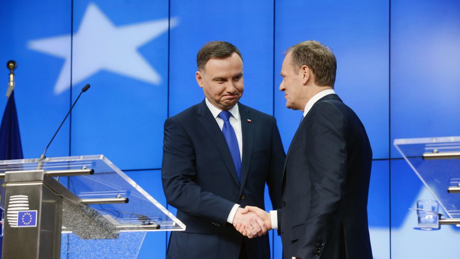 Donald Tusk zapowiedział swój udział w wyborach prezydenckich, jeśli stawi się do nich prezes PiS