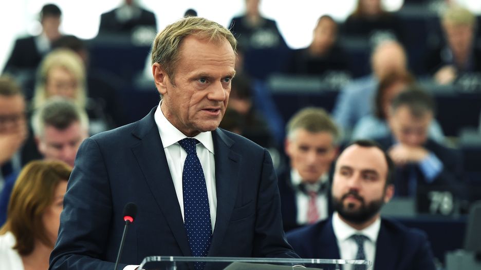 Przewodniczący Rady Europejskiej Donald Tusk (zdj. arch.)