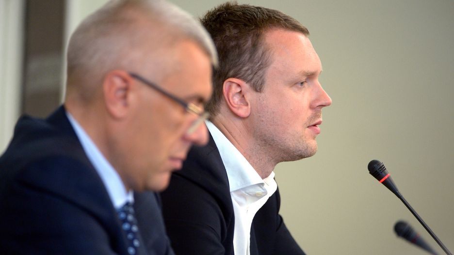 Roman Giertych i Michał Tusk przed komisją ds. Amber Gold