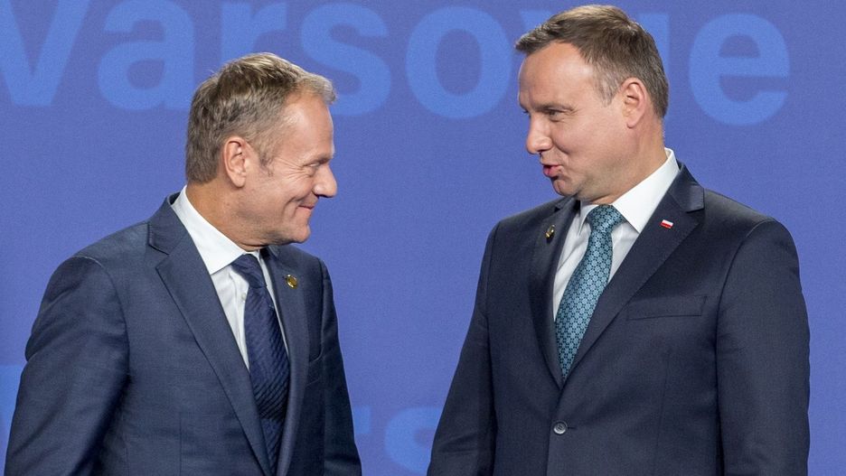 Donald Tusk i Andrzej Duda pokazali nieco luzu. Kraj w szoku.