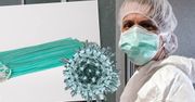 Maseczka to za mało. Lekarze zrobili test. W świetle UV widać wszystko