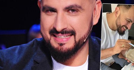 Agustin Egurrola sobotni poranek spędza z synem. Pochwalił się nowym zdjęciem Oscara. To już taki duży chłopak!