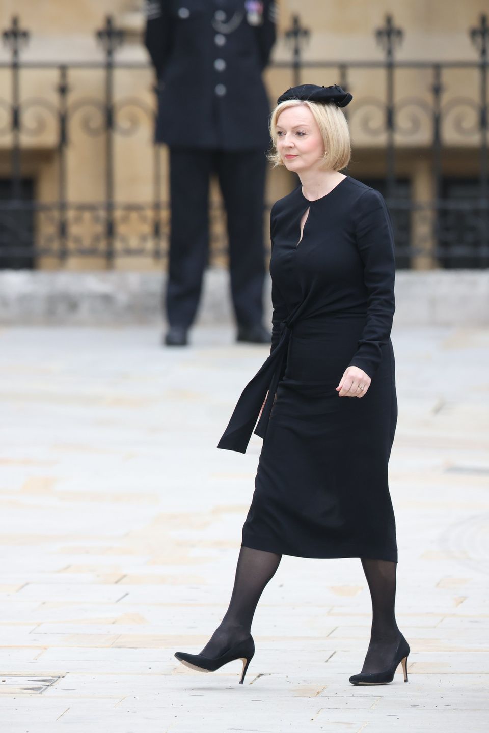 Liz Truss – pogrzeb królowej Elżbiety II
