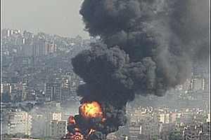 Izrael bombarduje lotnisko w Libanie