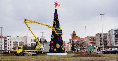 To są jaja… Kogut na choince