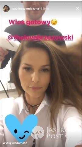 Nowa fryzura Pauliny Sykut