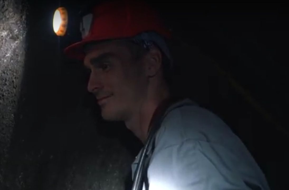 Louis Cole w Kopalni Soli "Wieliczka"