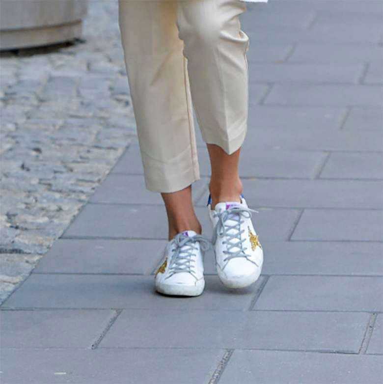 Paulina Krupińska sięgnęła po wygodne buty