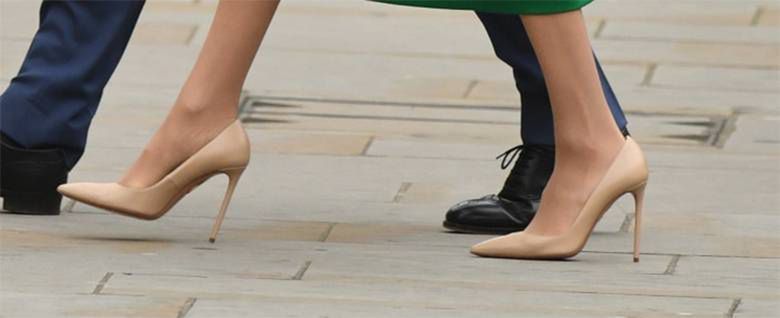 Meghan Markle - buty, Dzień Wspólnoty Narodów 2020