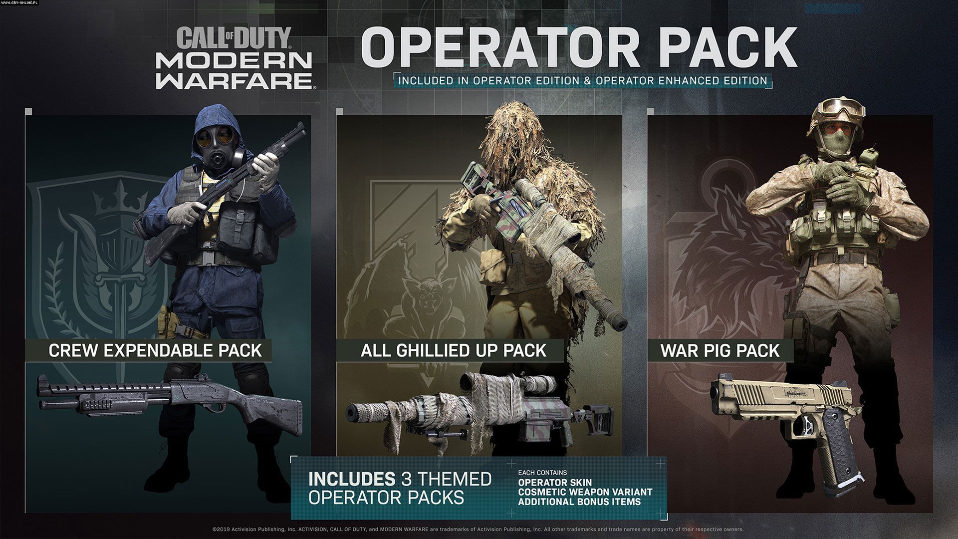 Call of Duty: Modern Warfare - Pakiety Operatorów 