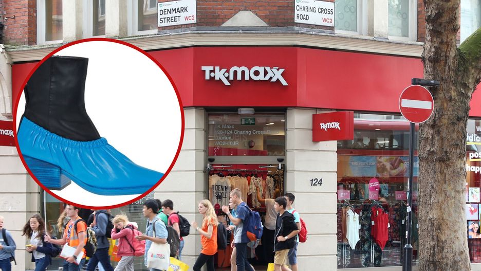 Kontrowersyjne buty w TK Maxx