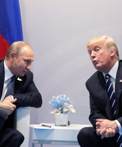 Trump o naciskach na Putina: gwałtownie zareagował