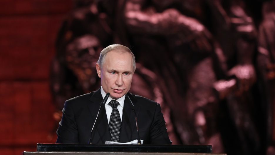 Izrael. Władimir Putin wygłosił trwające kilka minut przemówienie