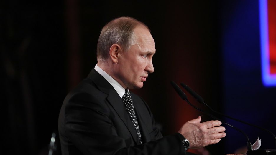 Władimir Putin w Jerozolimie