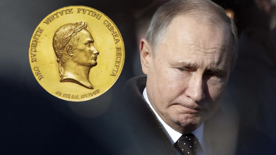 "Striełkow" sprzedaje złoty medal za zajęcie Krymu