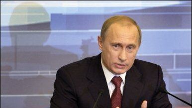 Putin podczas konferencji