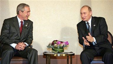 Spotkanie Busha z Putinem