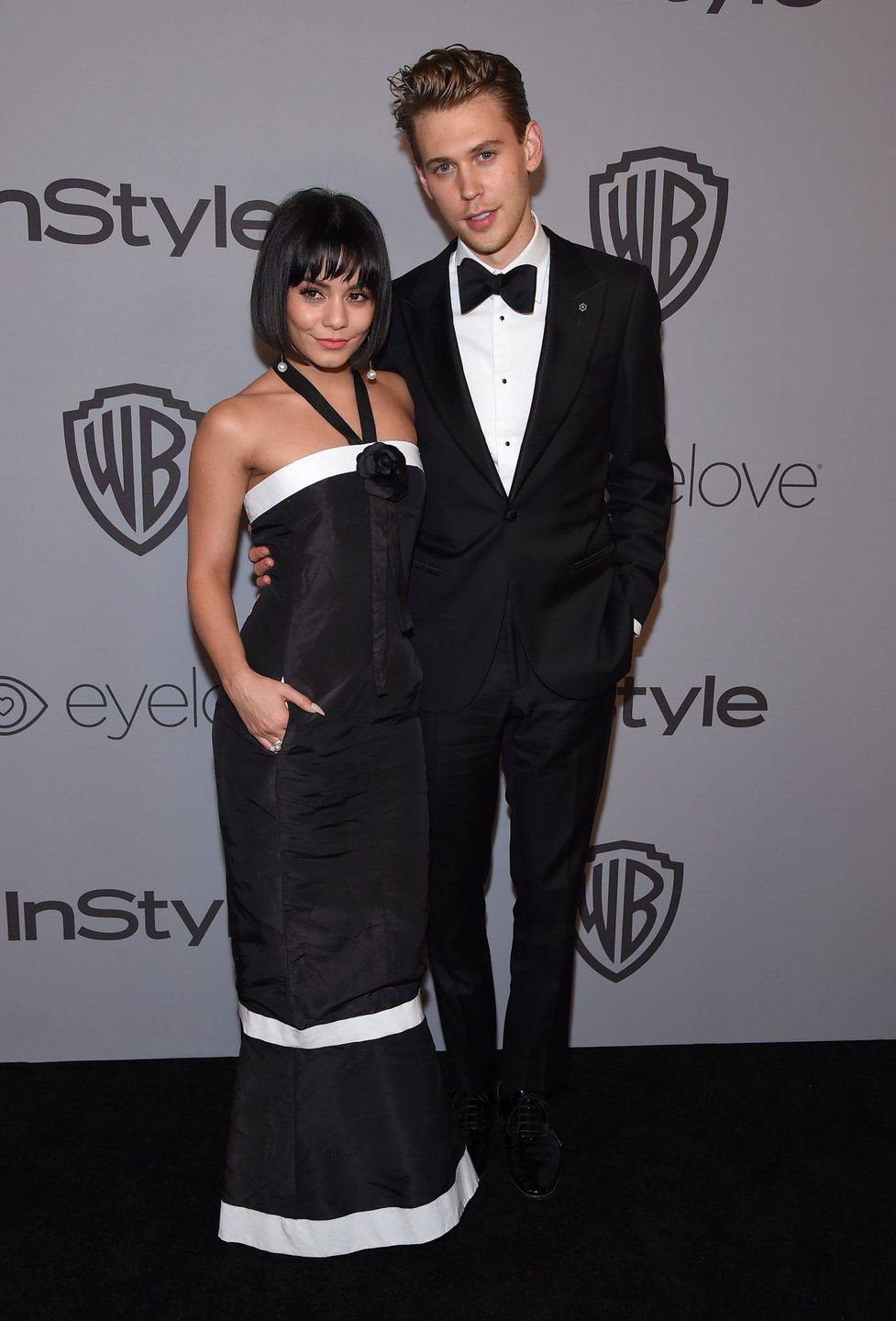 Vanessa Hudgens i Austin Butler - Złote Globy x InStyle afterparty 2018