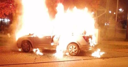 Łódzkie. Matka z dzieckiem utknęły w płonącym aucie