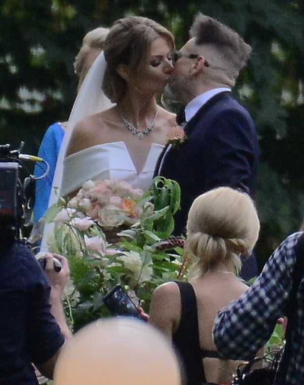Krzysztof Rutkowski i Maja Pilch podczas ceremonii