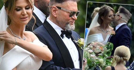 Krzysztof Rutkowski i Maja Plich już po ślubie! Panna młoda wyglądała zjawiskowo!