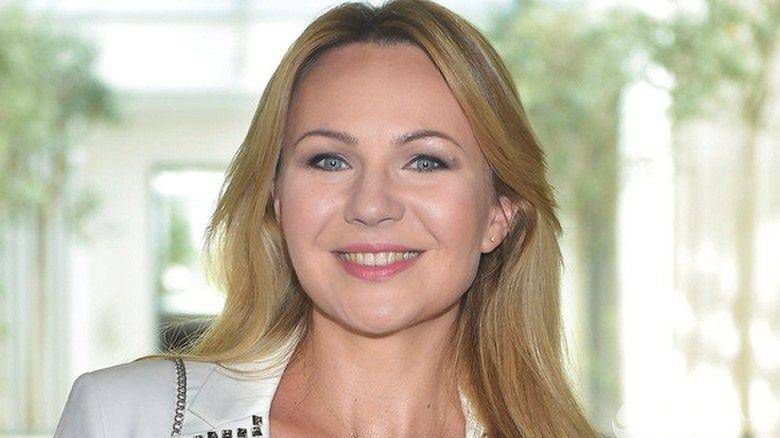 Anna Guzik na prezentacji kolekcji akcesoriów dla dzieci. Zdjęcia stylizacji 2016