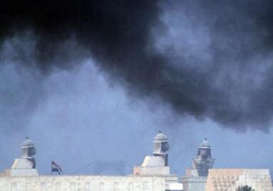 Irak: walki w pałacu Saddama