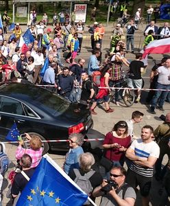 Znów rozbite auto BOR-u? "Przypominamy winy PiS"