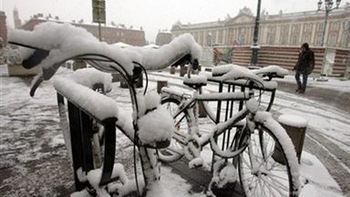 Zimowy obrazek z Tuluzy