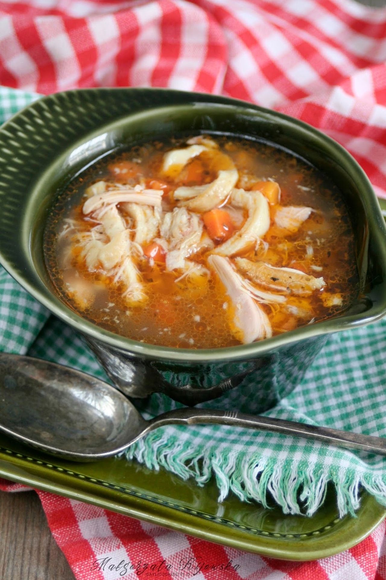 Flaczki cielęce w rosole