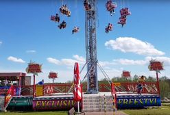 Kołobrzeg. 13 osób utknęło na karuzeli na wysokości 10 metrów