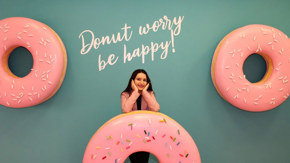 Gigantyczne donuty to tylko część atrakcji, które czekają w muzeum