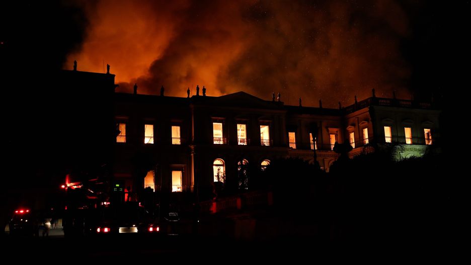 Pożar zbiegł się z 200 rocznicą powstania muzeum