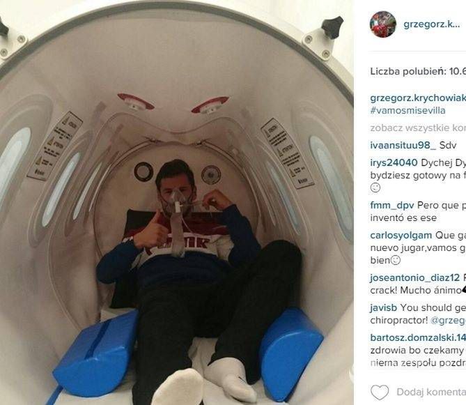 Grzegorz Krychowiak wraca po kontuzji