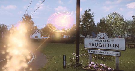 Architektura w Everybody's Gone to the Rapture- architektura five o'clock
