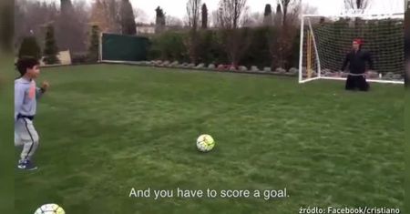 #dziejesiewsporcie: Ronaldo kontra syn. Kto wygrał niecodzienny pojedynek?