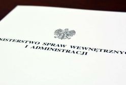 Alarmujący raport MSWiA nt. bezpieczeństwa