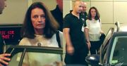 TYLKO U NAS! Barbara Sienkiewicz z dwoma ochroniarzami opuszcza studio Dzień Dobry TVN [WIDEO]