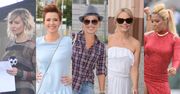 Agnieszka Szulim w czerwonych kozakach, Katarzyna Glinka w modnej kratce, a Anna Lewandowska na luzie