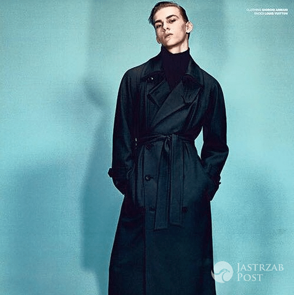 Dominik Sadoch w Vogue